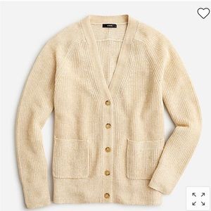 J. Crew Cotton-Linen Cardigan